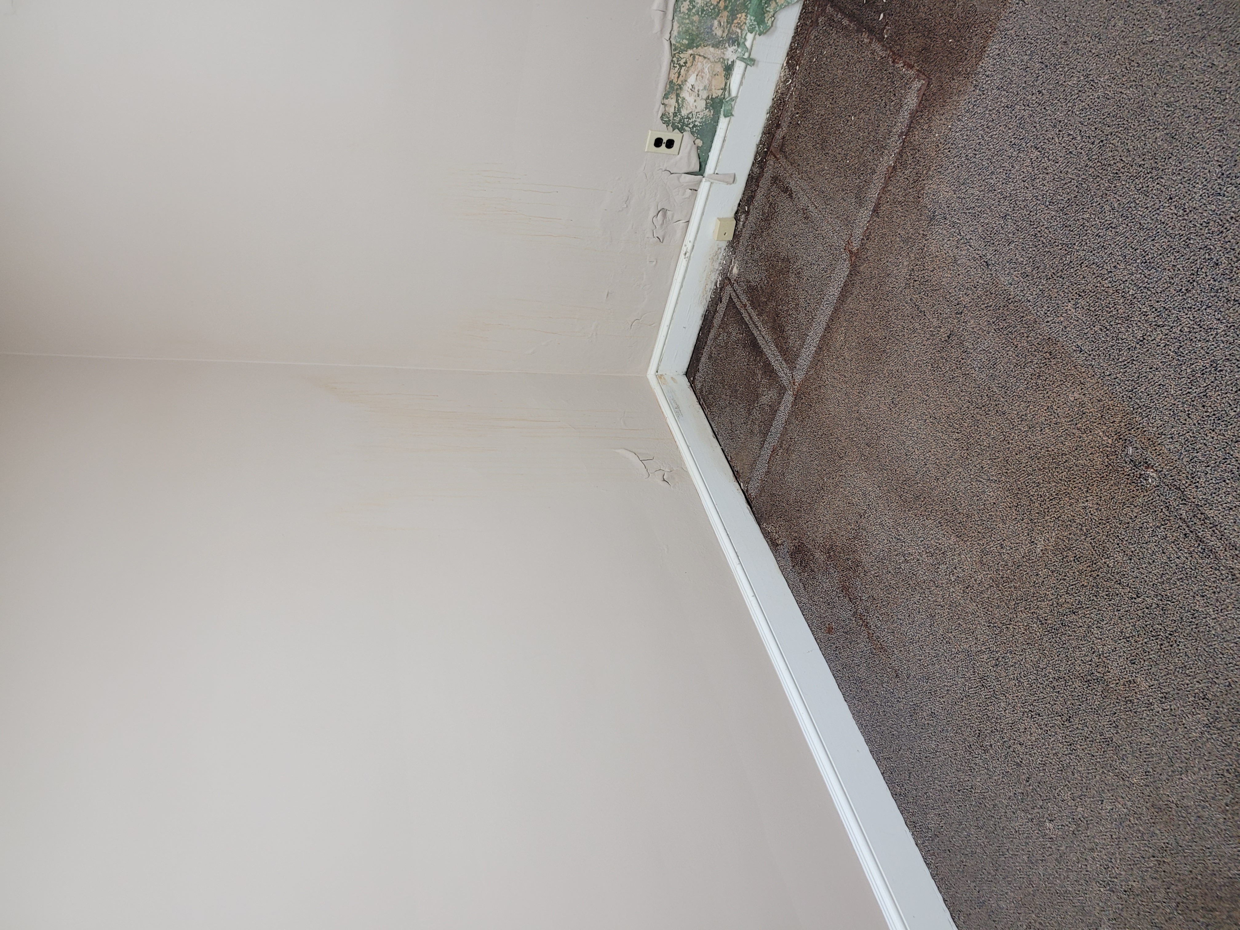 Drywall repair — skim coat finish — Nick's Handyman Service Indiana