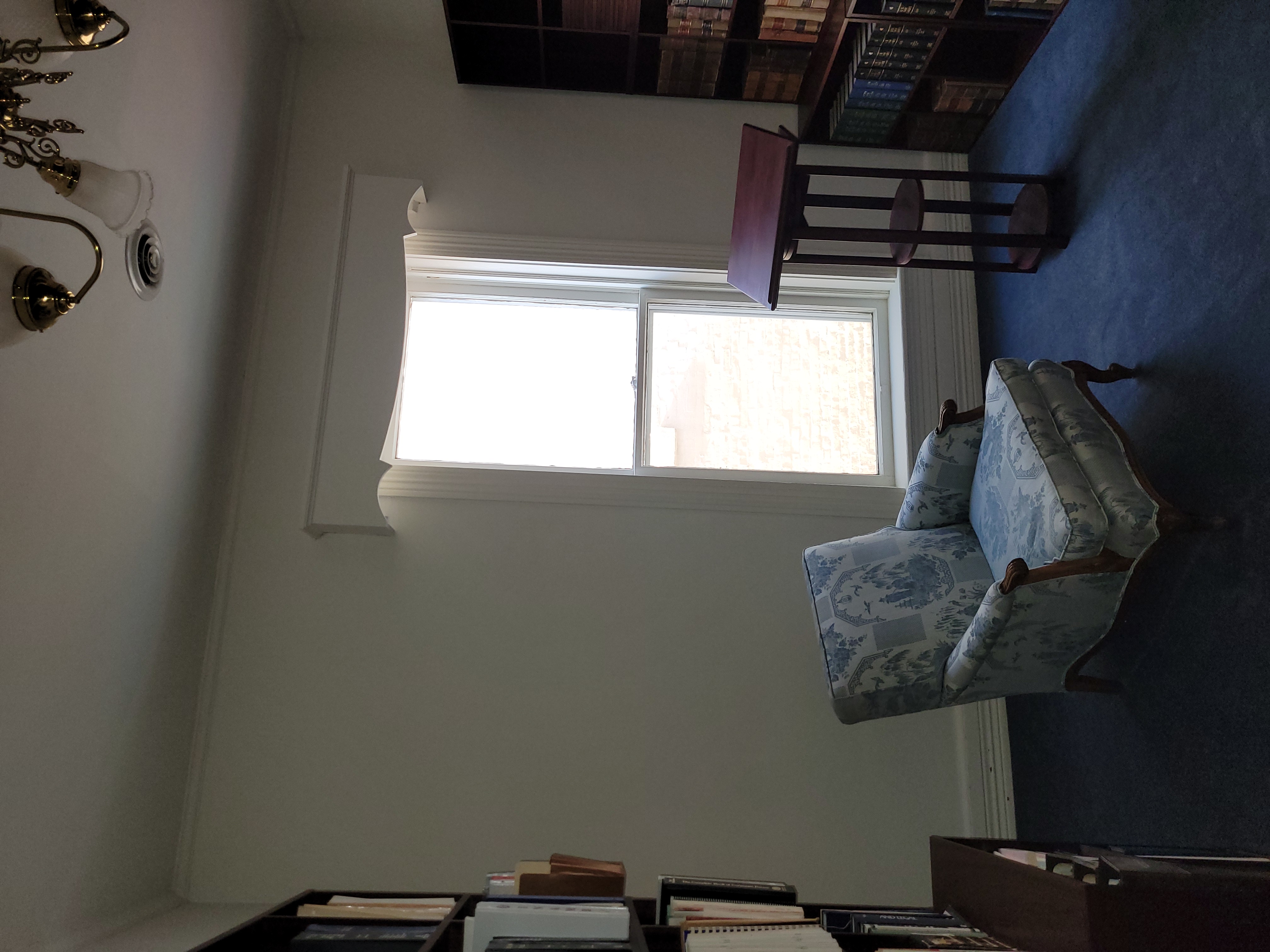Interior painting — library/study — Nick's Handyman Service Indiana